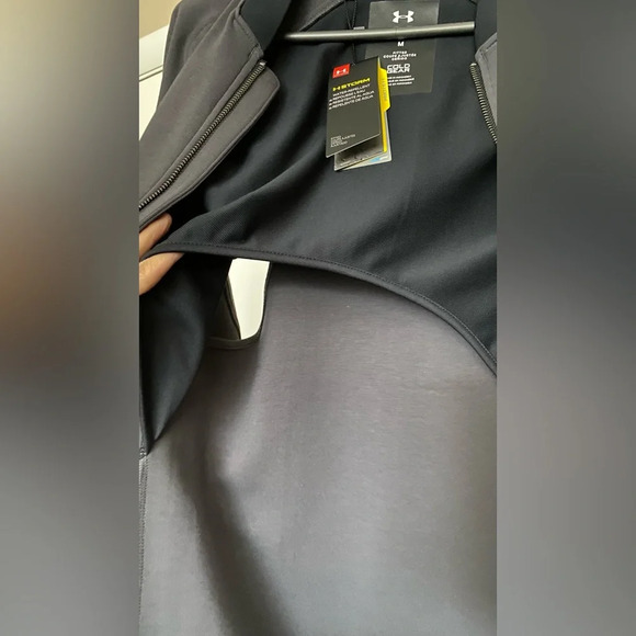 NWT Under Armour Range Unlimited Storm Full Zip Bomber Jacket Steph Curry Size M - Picture 11 of 14